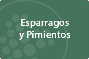 Espárragos y Pimientos